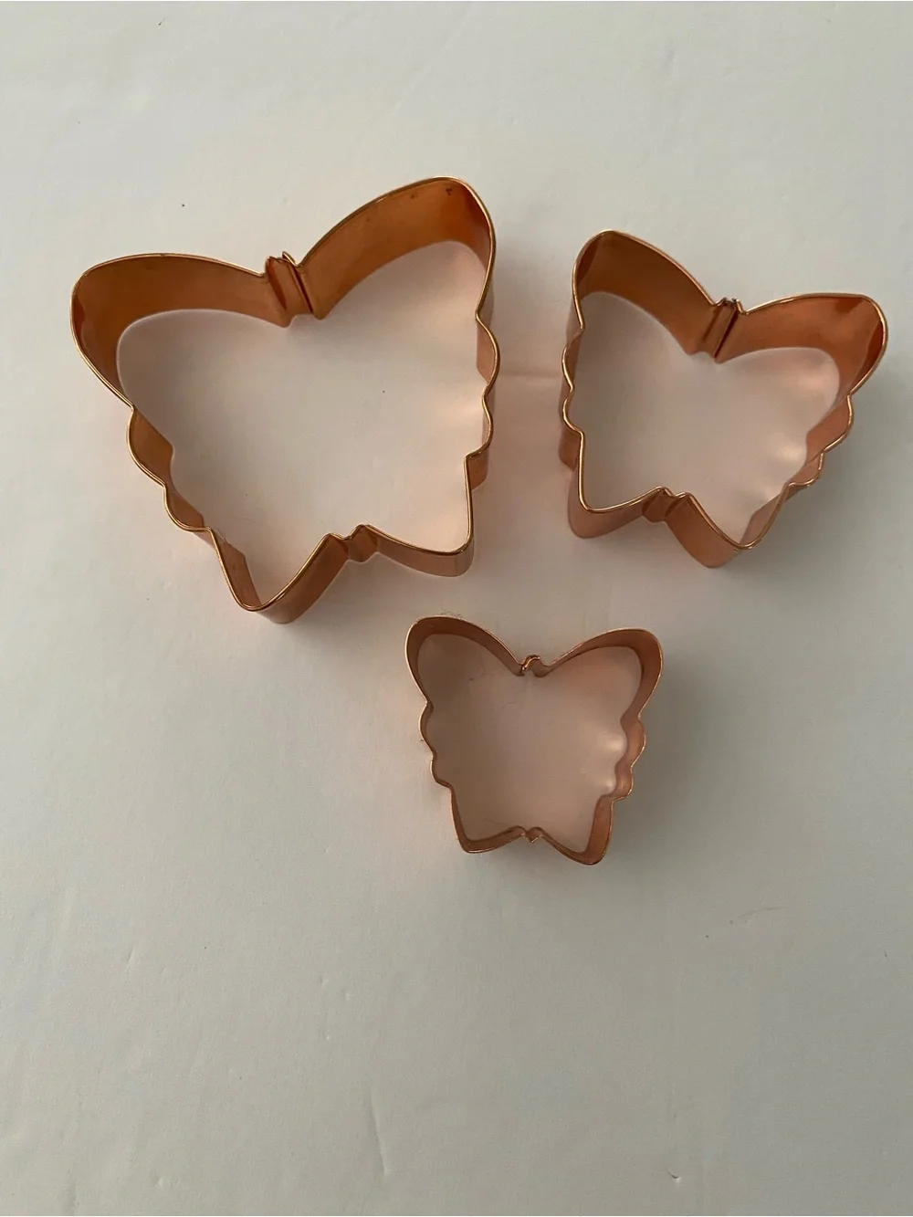 Butterfly Cookie Cutter Set of 3 or Butterfly decor.
